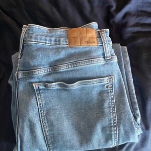 Madewell High Rise The Perfect Vintage  10 inch jeans Wide Leg Size 32